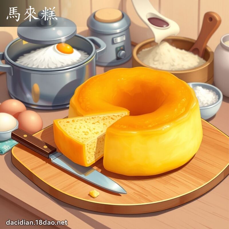 马来糕 - 国语大辞典配图