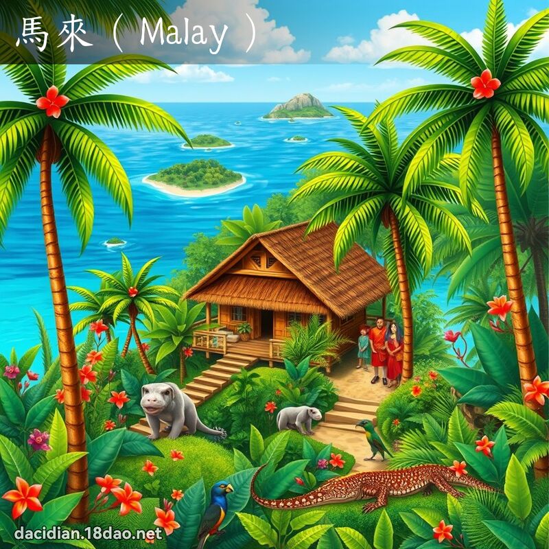 马来（Malay） - 国语大辞典配图