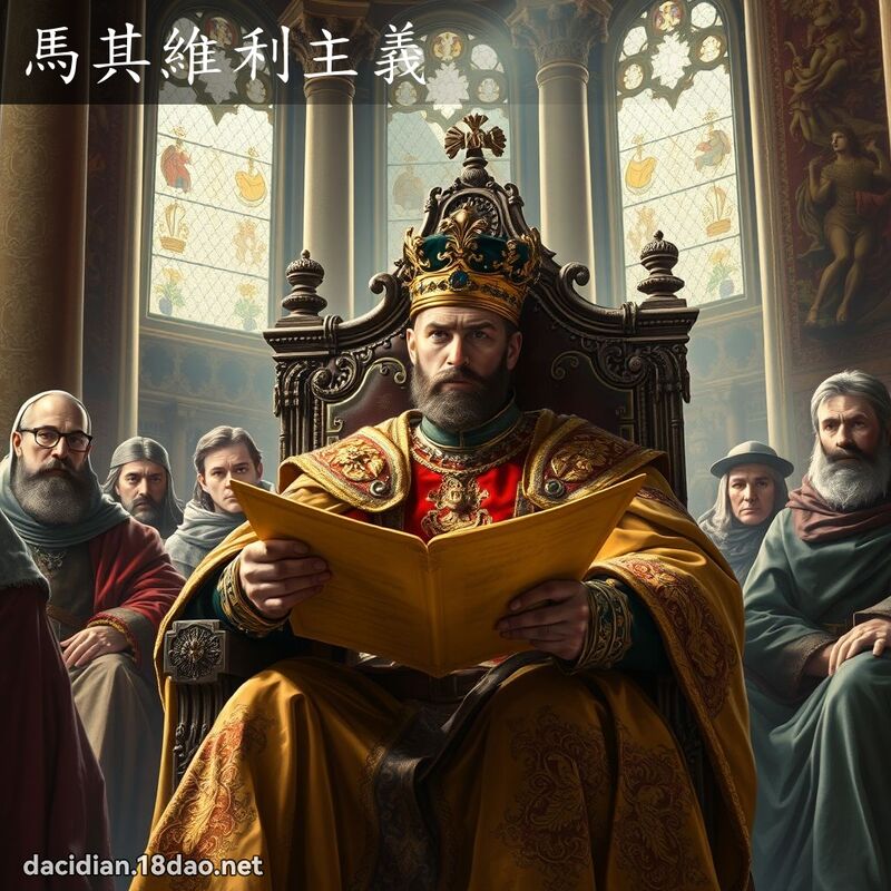馬其維利主義 - 國語大辭典配圖