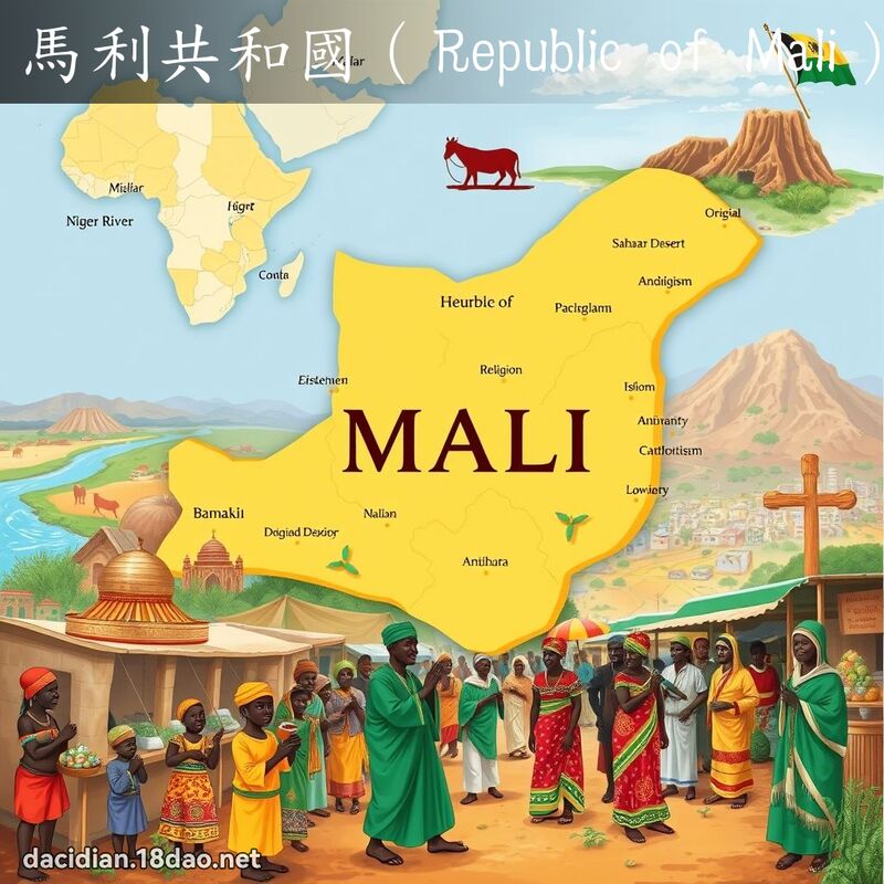 馬利共和國（Republic of Mali） - 國語大辭典配圖