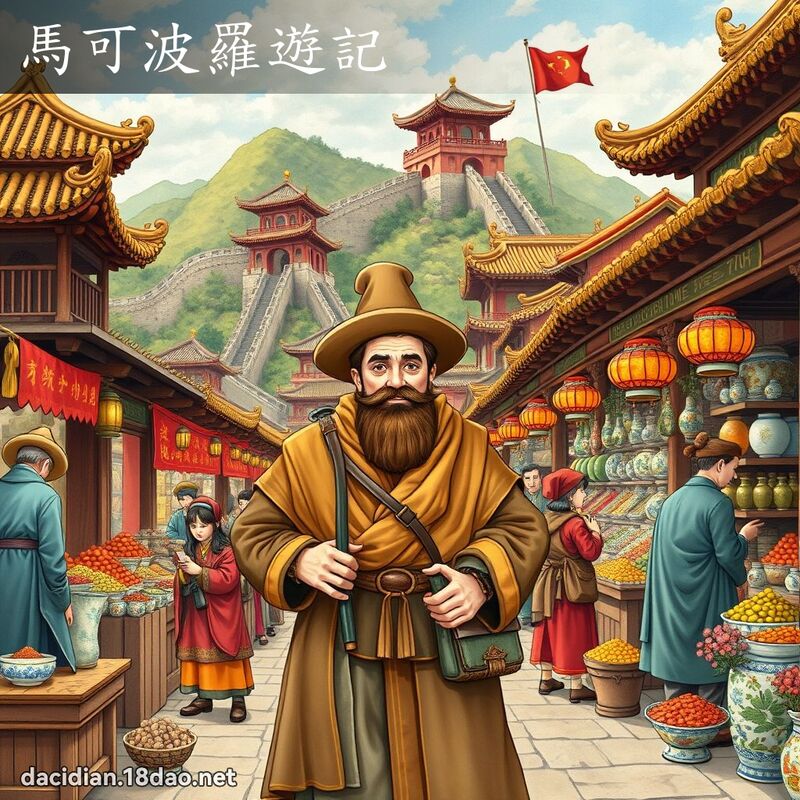 马可波罗游记 - 国语大辞典配图