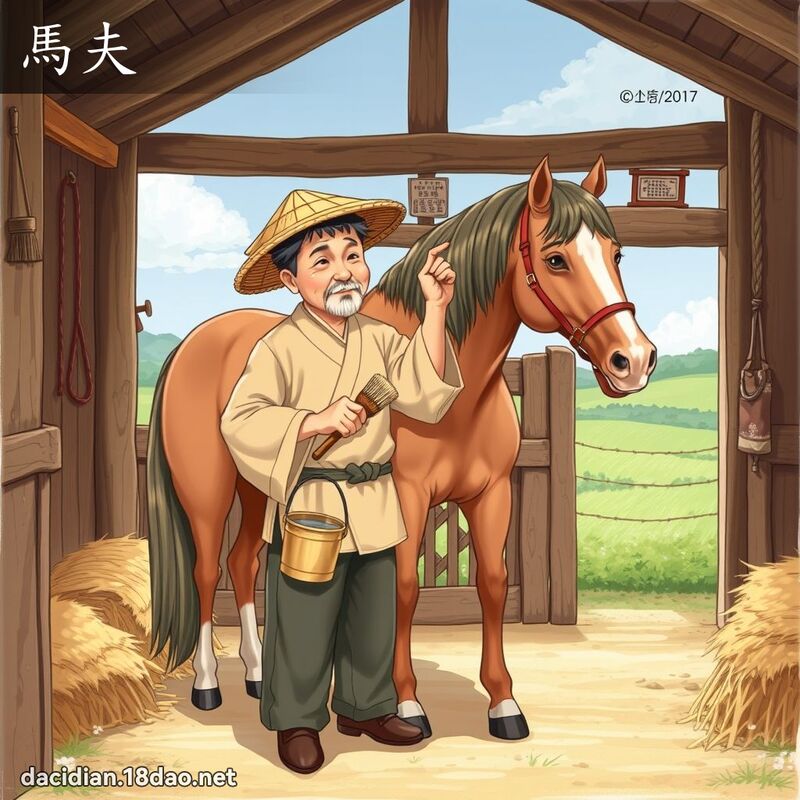 馬夫 - 國語大辭典配圖