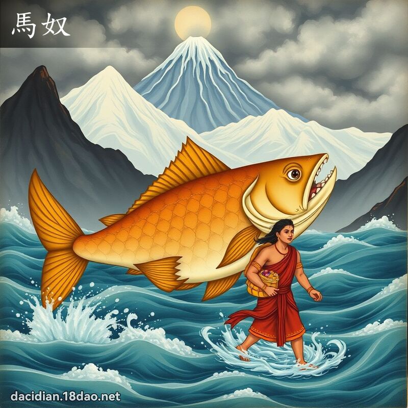 馬奴 - 國語大辭典配圖