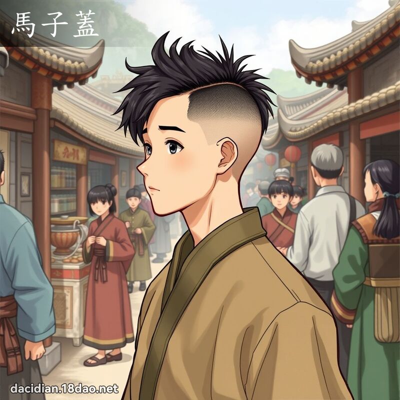 馬子蓋 - 國語大辭典配圖