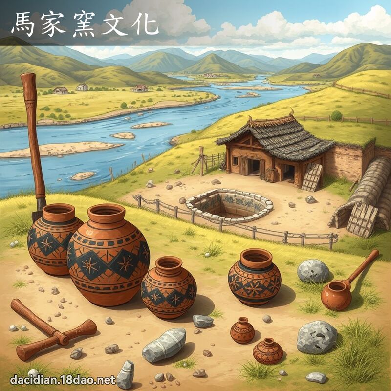 馬家窯文化 - 國語大辭典配圖