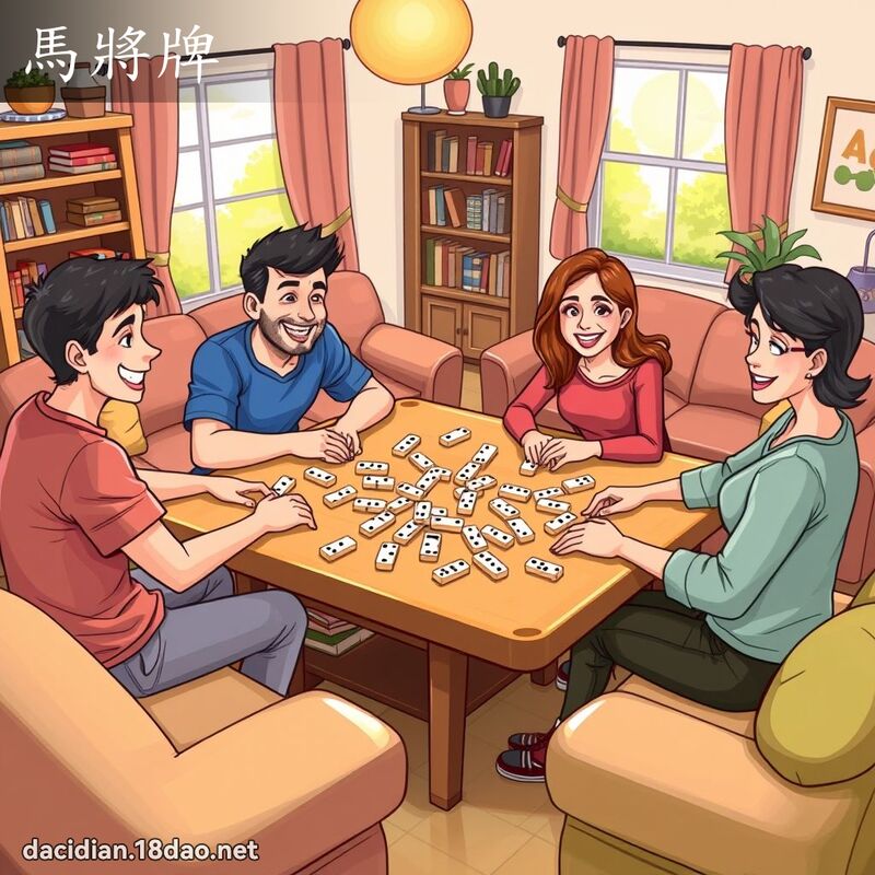 马將牌 - 国语大辞典配图