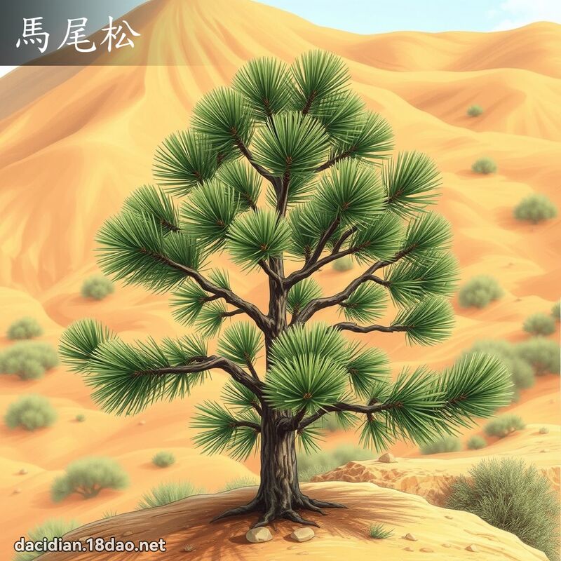 马尾松 - 国语大辞典配图