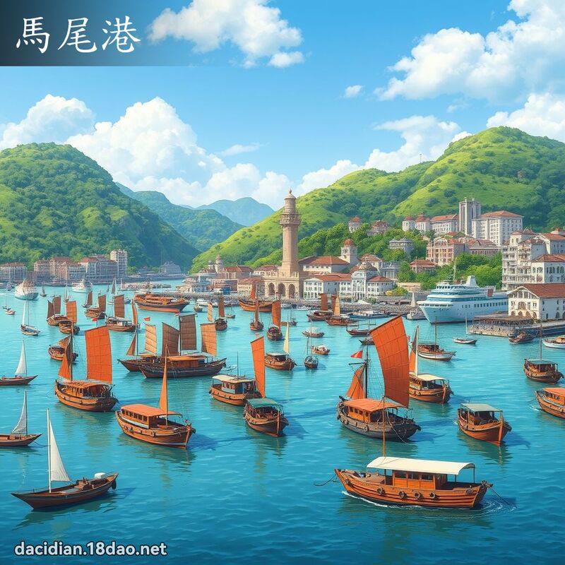 马尾港 - 国语大辞典配图