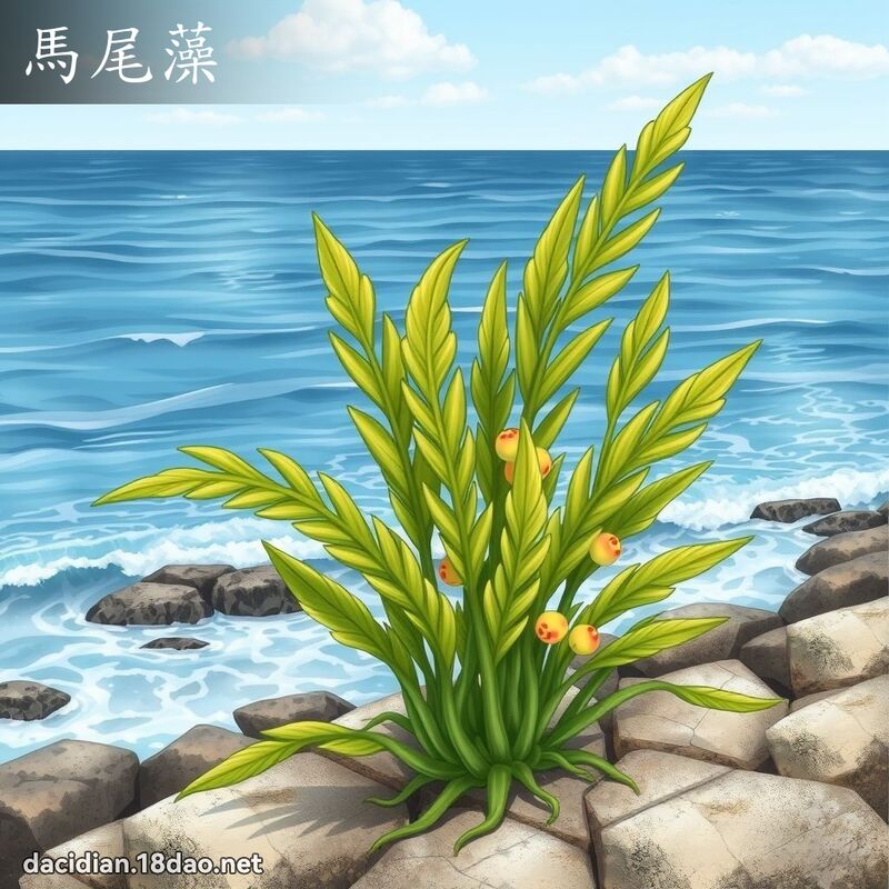 馬尾藻 - 國語大辭典配圖
