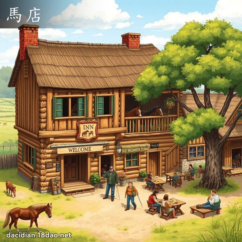 马店 - 国语大辞典配图