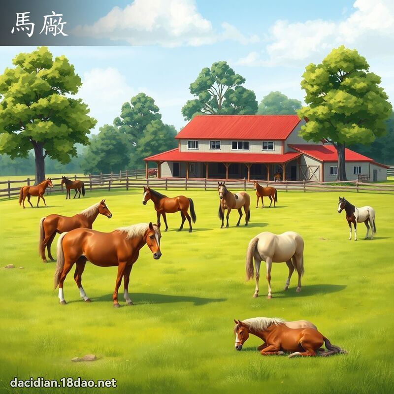 马厂 - 国语大辞典配图