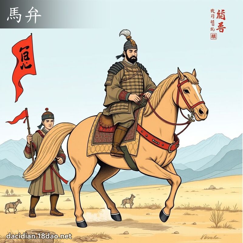 马弁 - 国语大辞典配图