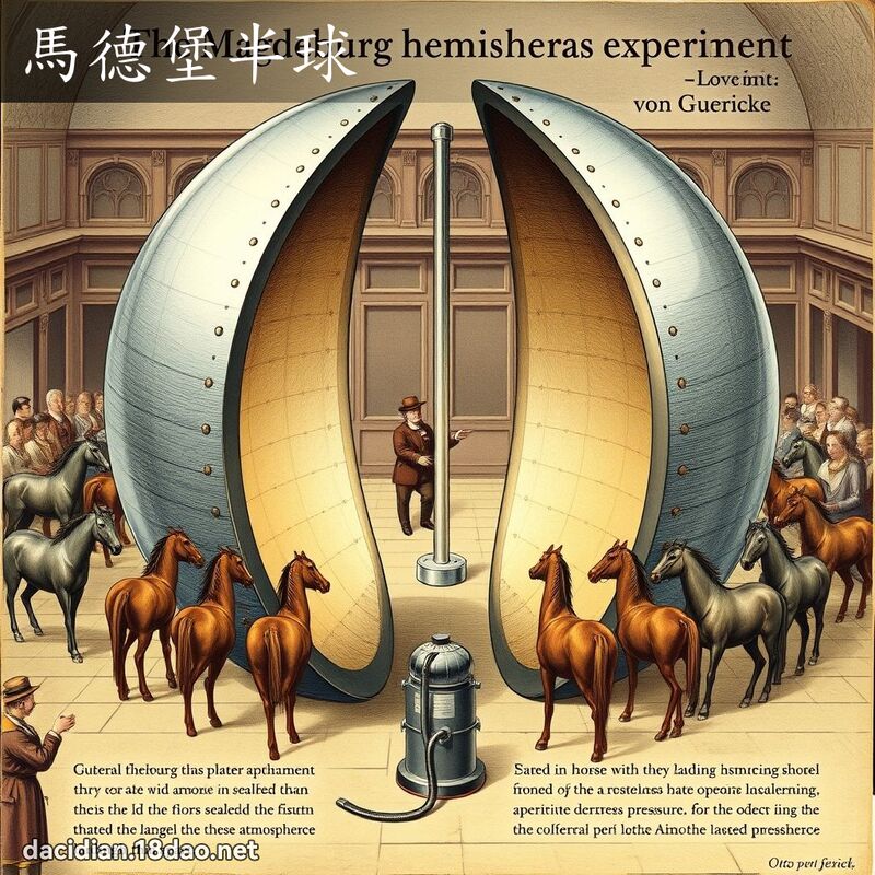馬德堡半球 - 國語大辭典配圖