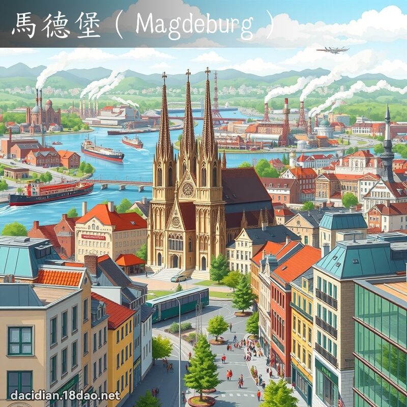 马德堡（Magdeburg） - 国语大辞典配图