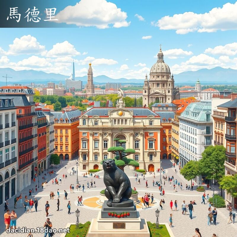 马德里 - 国语大辞典配图