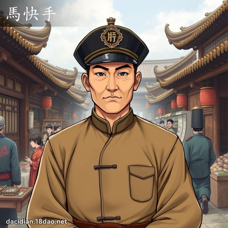 馬快手 - 國語大辭典配圖