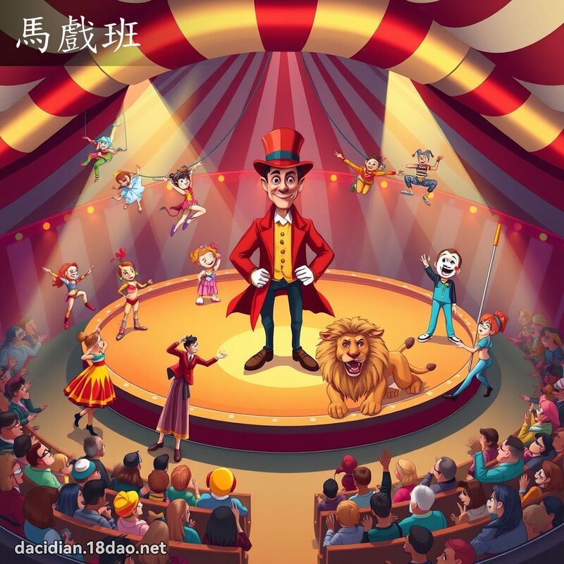 马戏班 - 国语大辞典配图