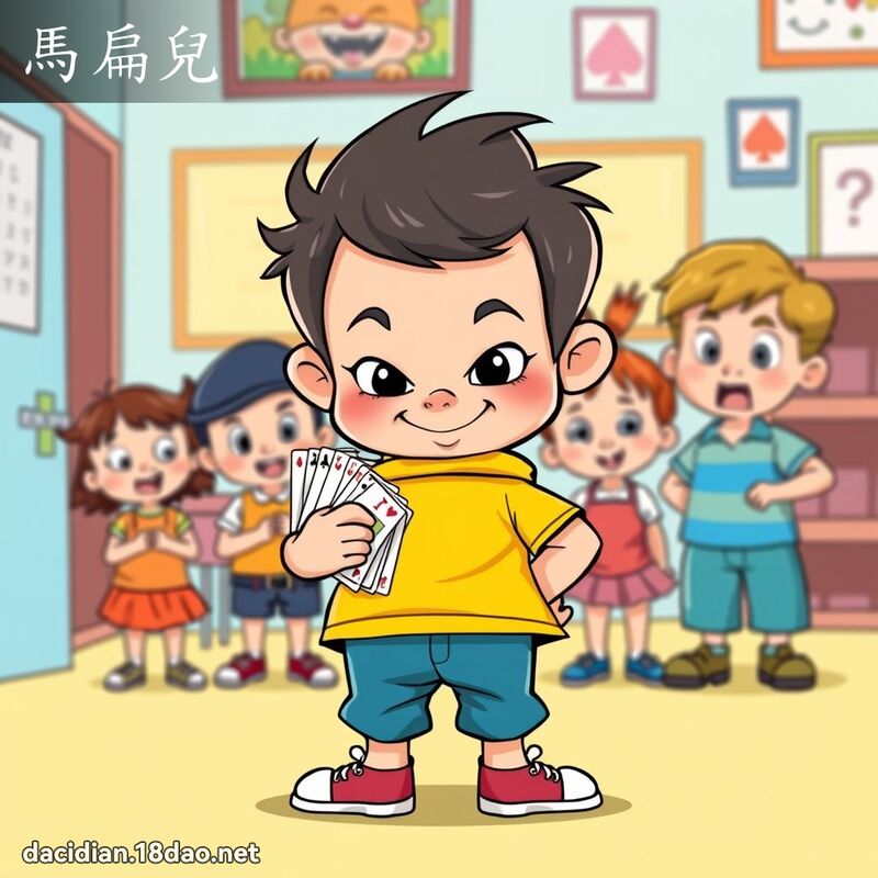 馬扁兒 - 國語大辭典配圖