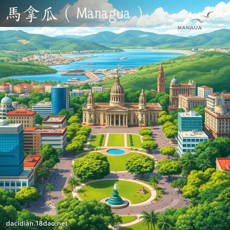 馬拿瓜（Managua） - 國語大辭典配圖