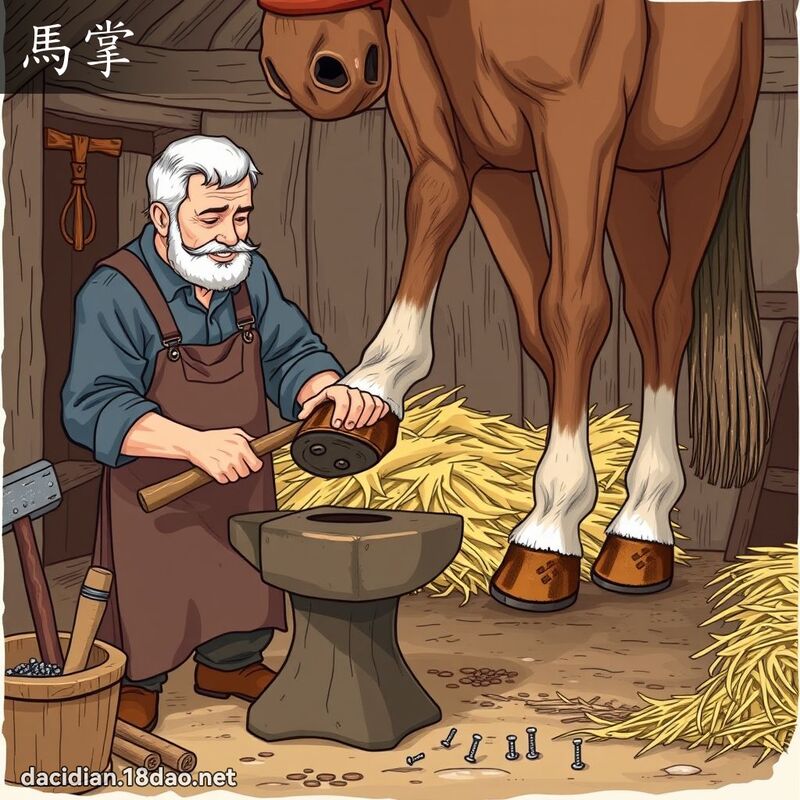 馬掌 - 國語大辭典配圖