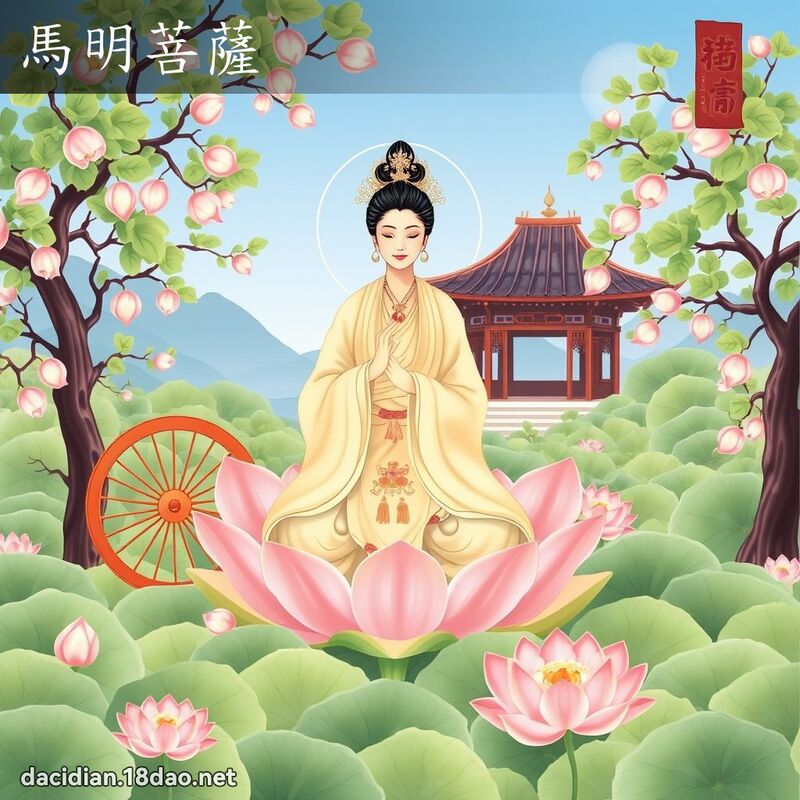 马明菩萨 - 国语大辞典配图