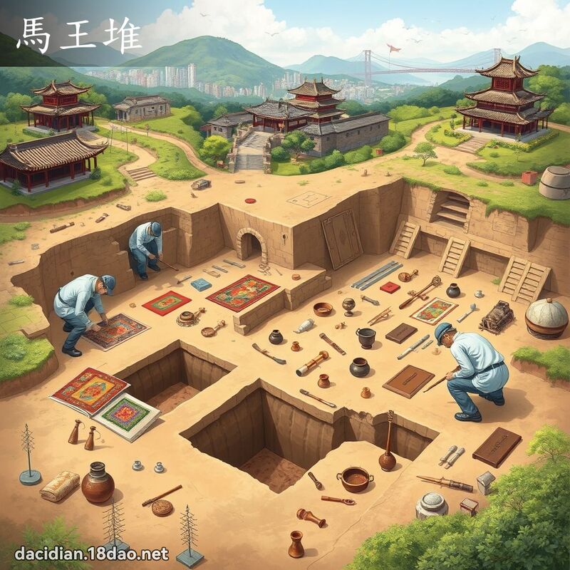 馬王堆 - 國語大辭典配圖
