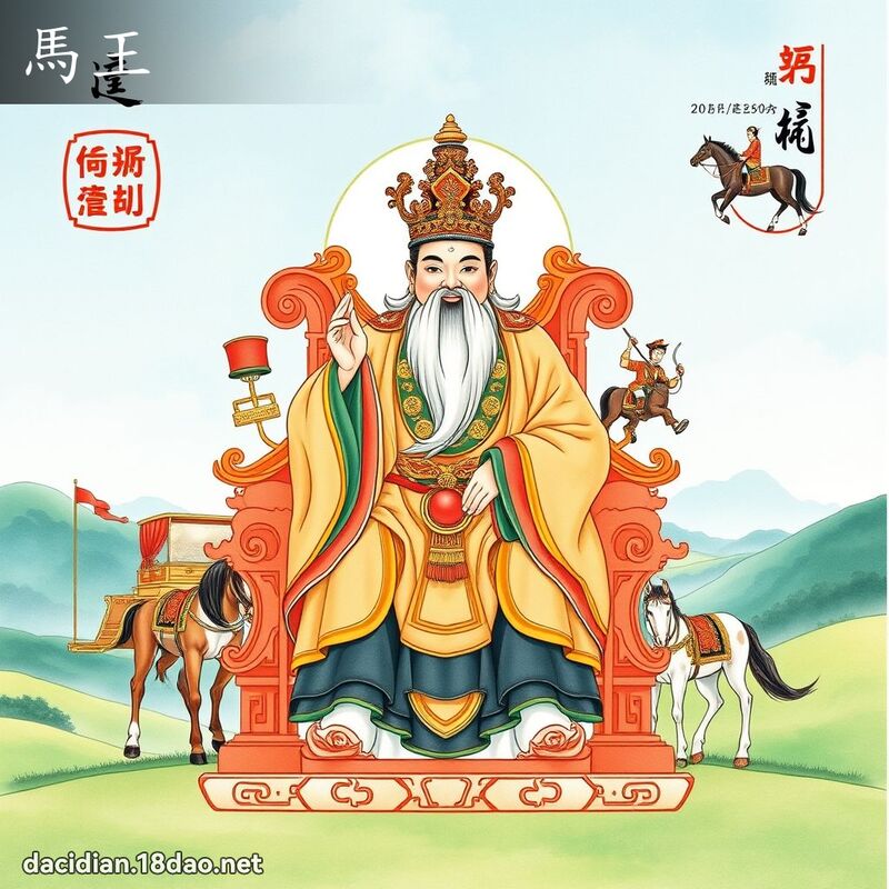 馬王 - 國語大辭典配圖