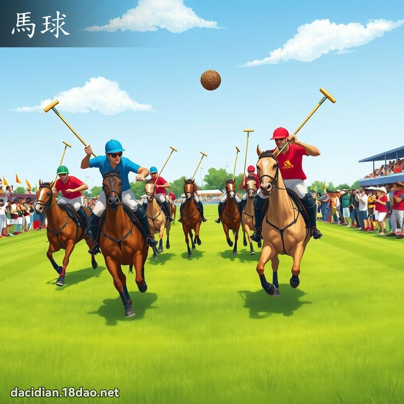 馬球 - 國語大辭典配圖