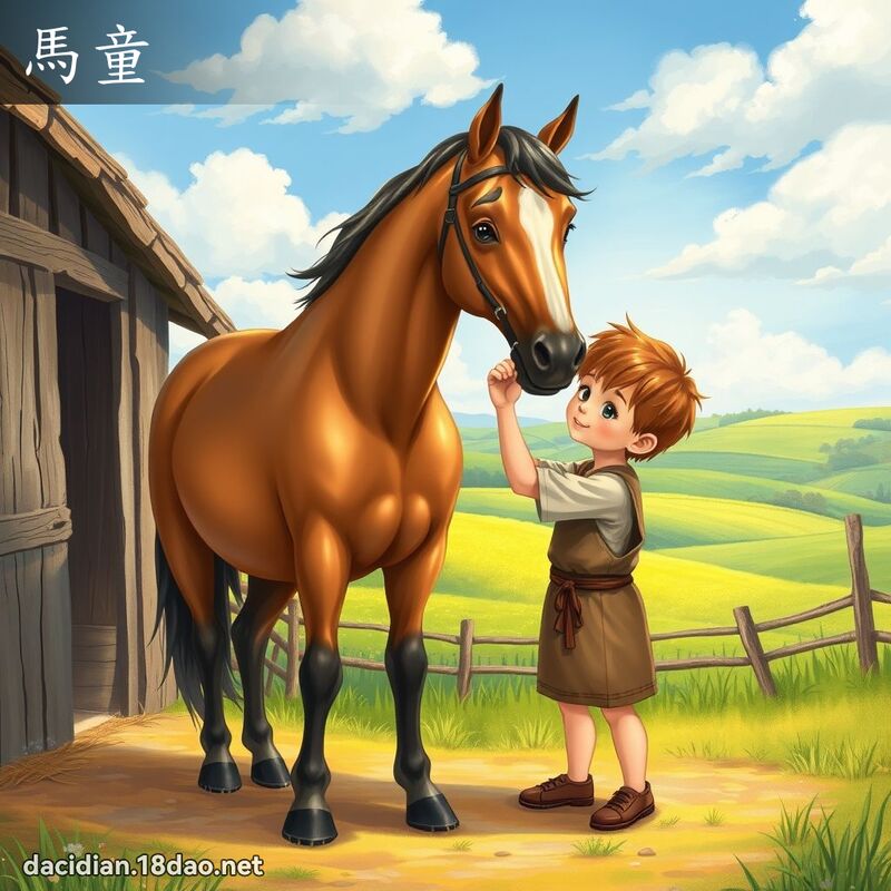 馬童 - 國語大辭典配圖