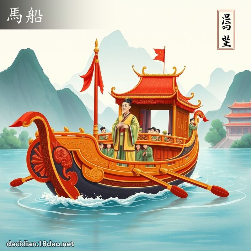 馬船 - 國語大辭典配圖