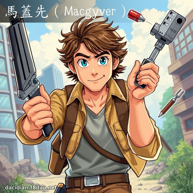 馬蓋先（Macgyver） - 國語大辭典配圖