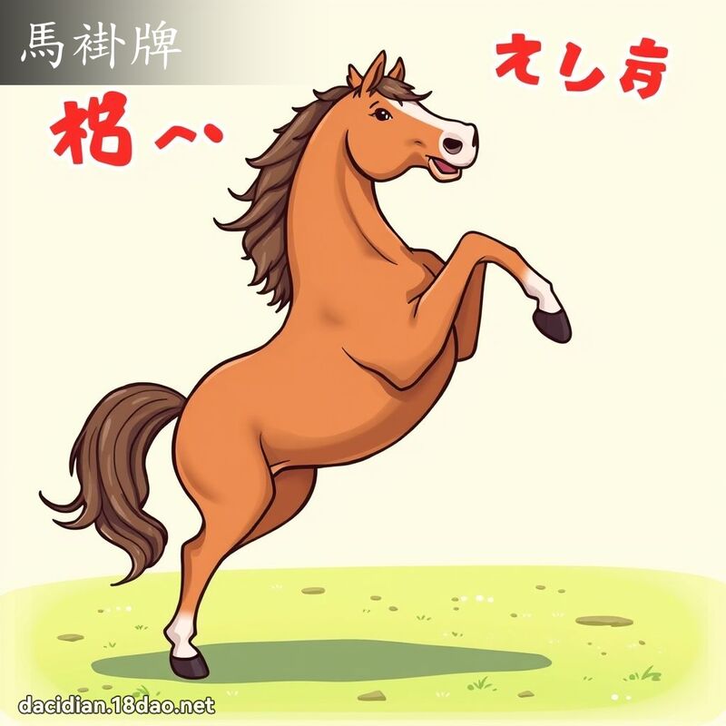馬褂牌 - 國語大辭典配圖