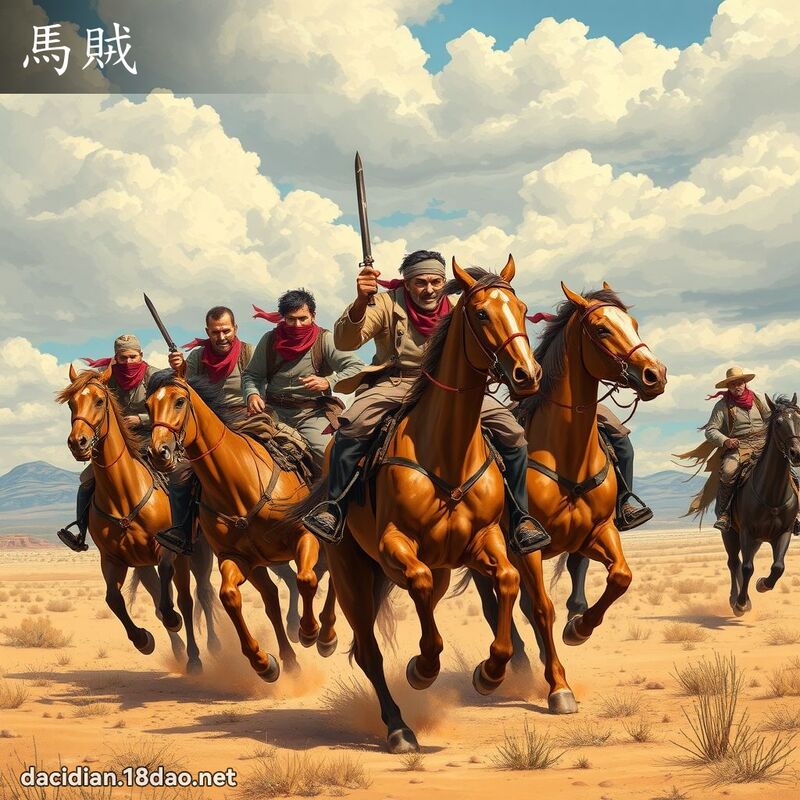 馬賊 - 國語大辭典配圖