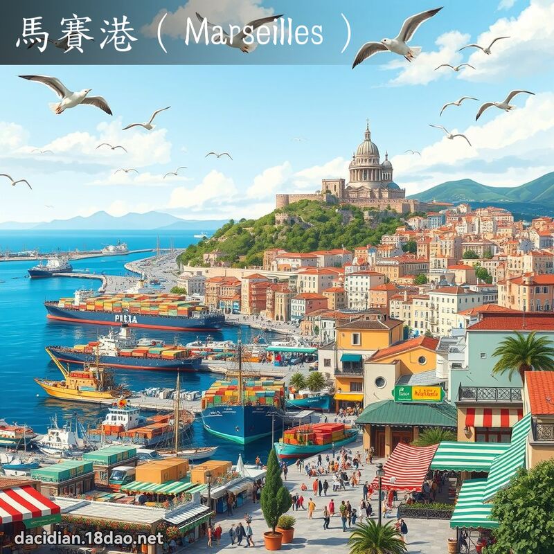馬賽港（Marseilles） - 國語大辭典配圖