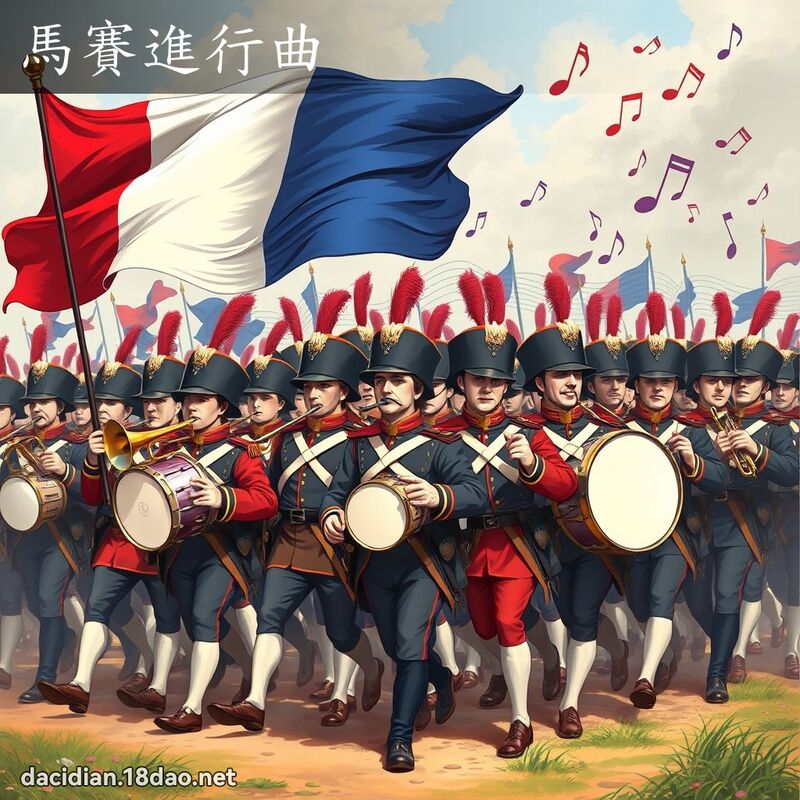 馬賽進行曲 - 國語大辭典配圖