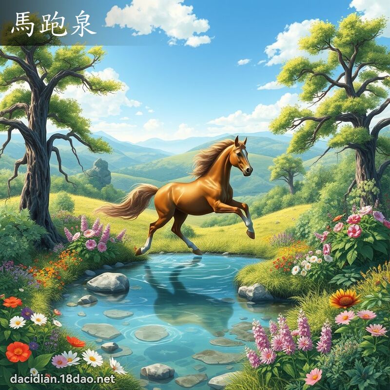 馬跑泉 - 國語大辭典配圖