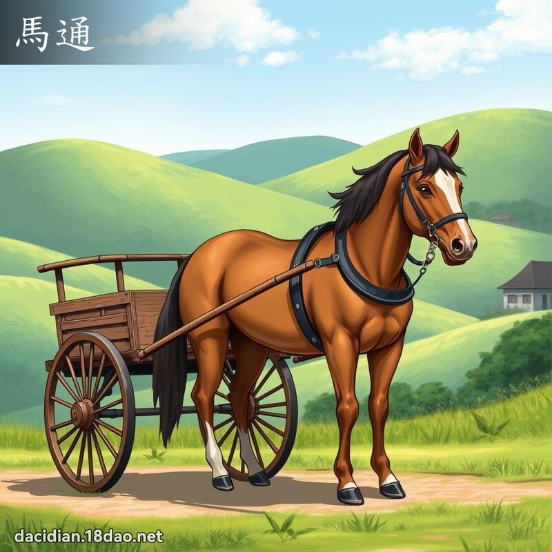 馬通 - 國語大辭典配圖