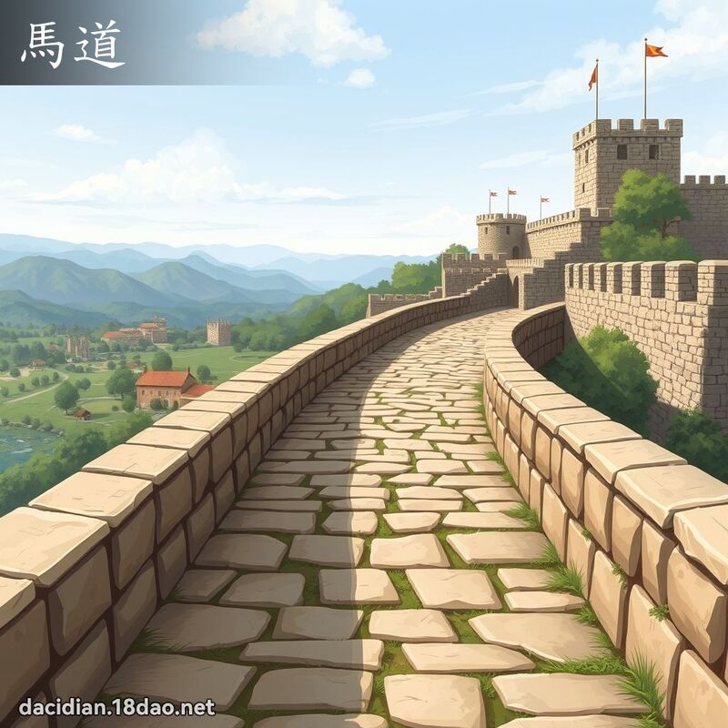 馬道 - 國語大辭典配圖