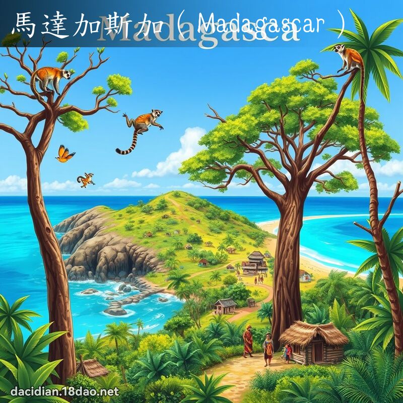 马达加斯加（Madagascar） - 国语大辞典配图