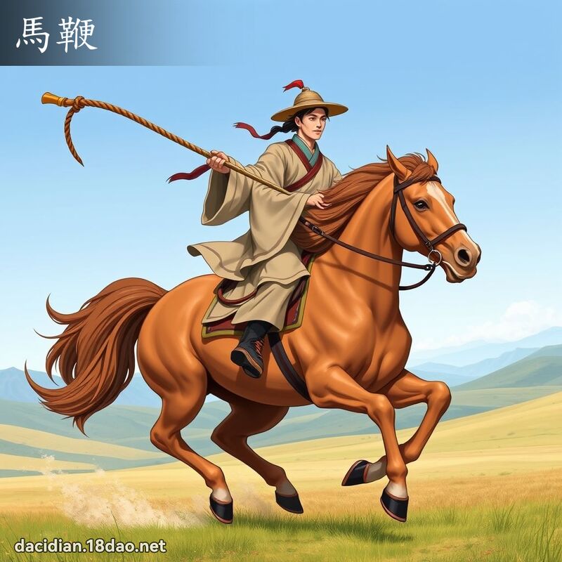 马鞭 - 国语大辞典配图