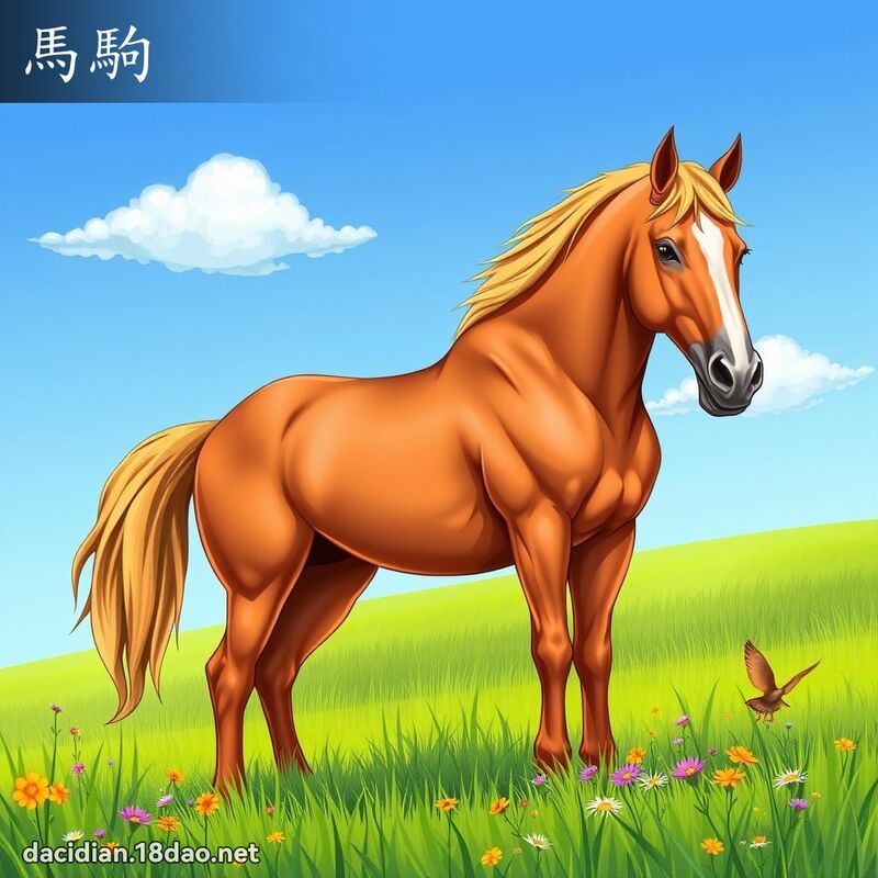 馬駒 - 國語大辭典配圖