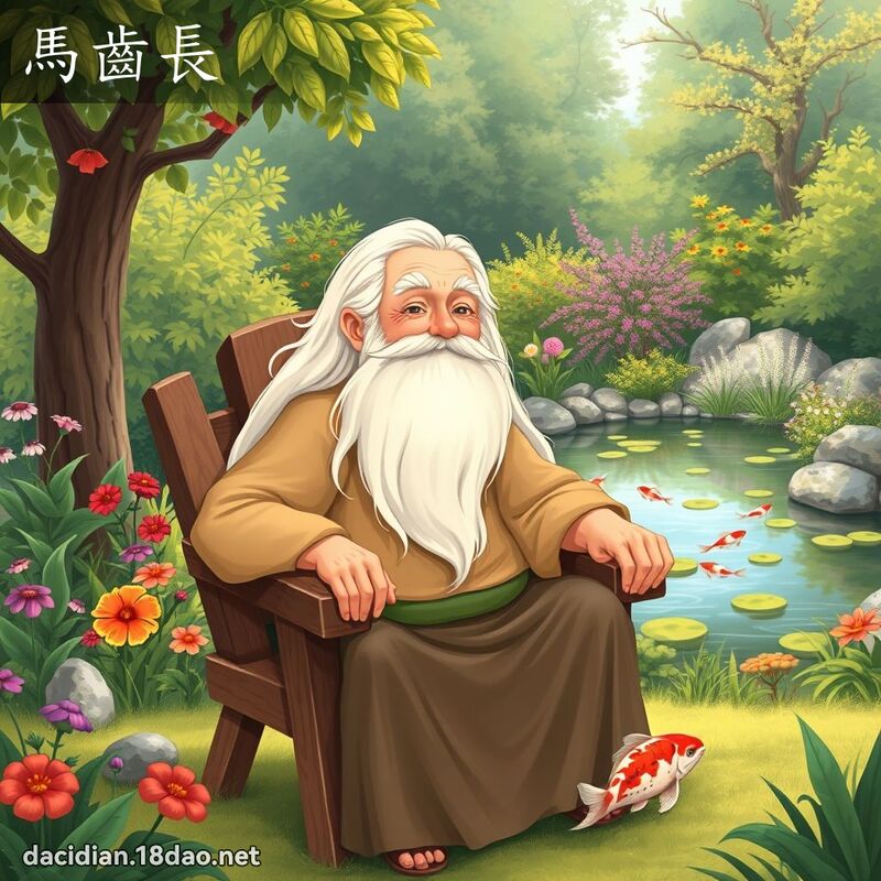 馬齒長 - 國語大辭典配圖