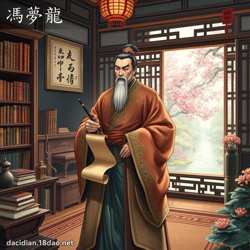 冯梦龙 - 国语大辞典配图