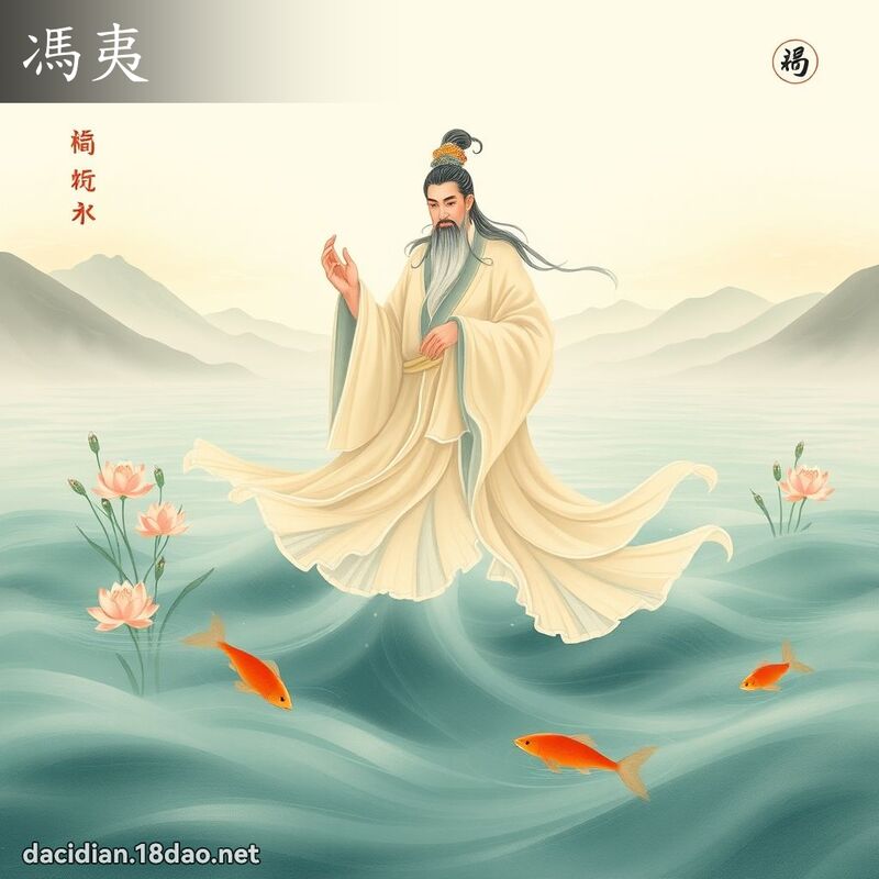 馮夷 - 國語大辭典配圖