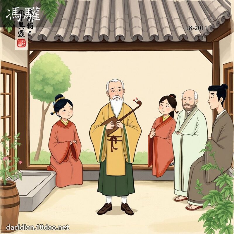 冯驩 - 国语大辞典配图