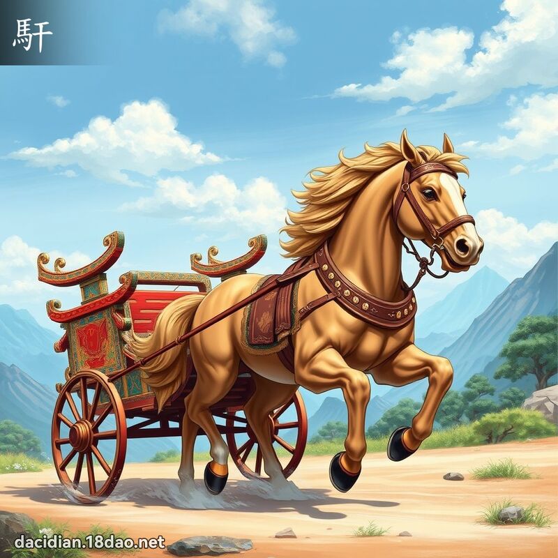 馯 - 國語大辭典配圖