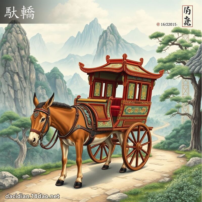 馱轎 - 國語大辭典配圖