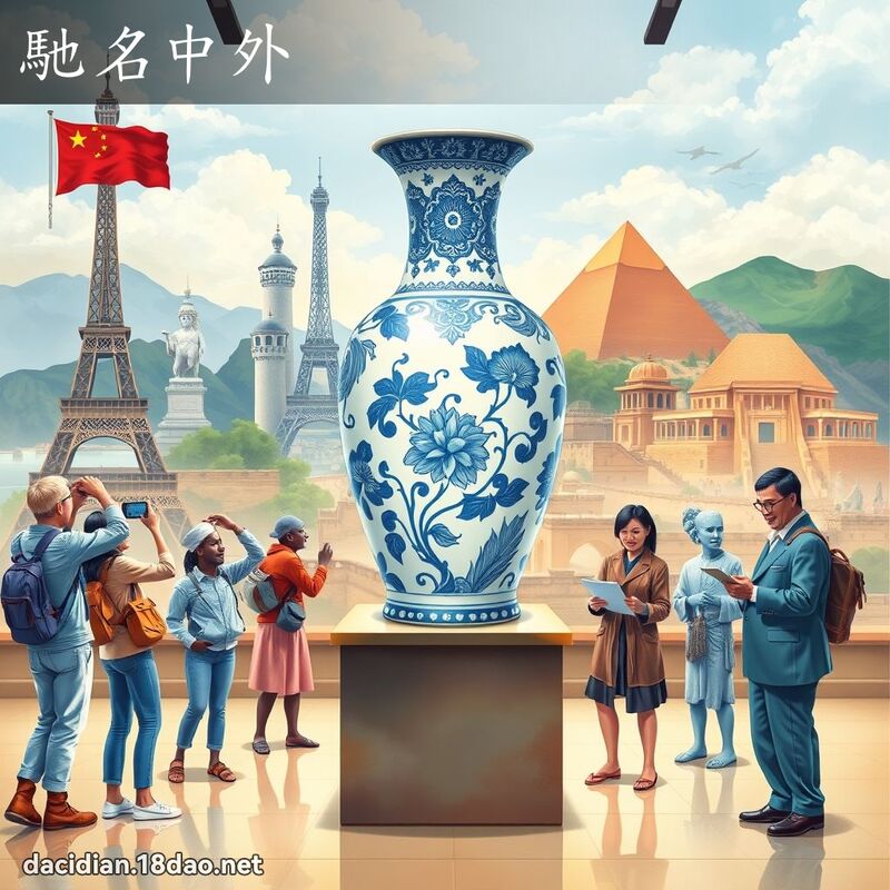 馳名中外 - 國語大辭典配圖