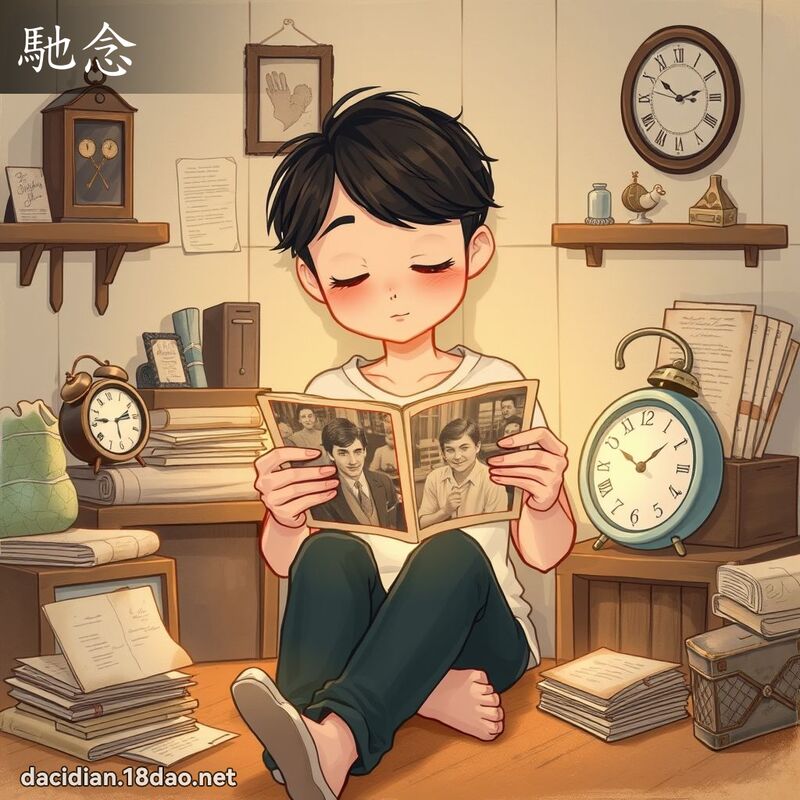 馳念 - 國語大辭典配圖