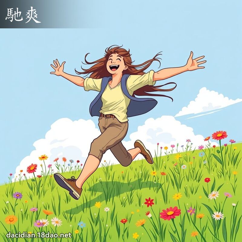 馳爽 - 國語大辭典配圖